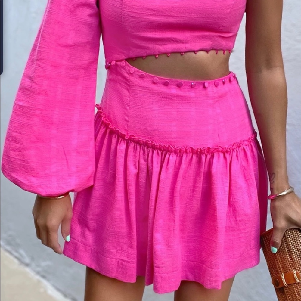One Shoulder Mini Dress - Picture 5 of 5